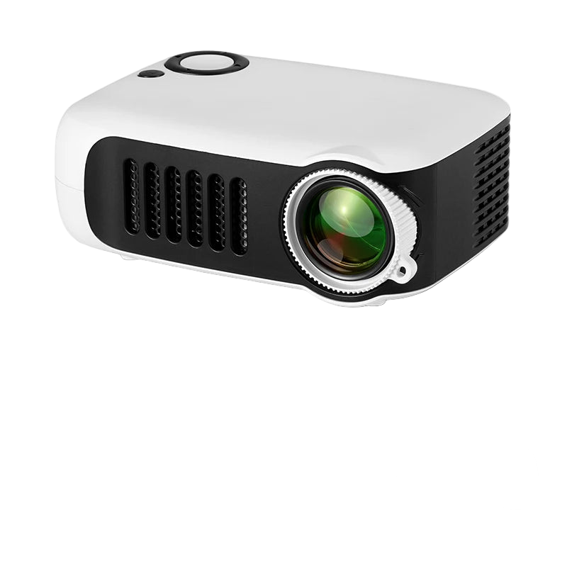 NNEOBA Mini Portable LED Projector White-0